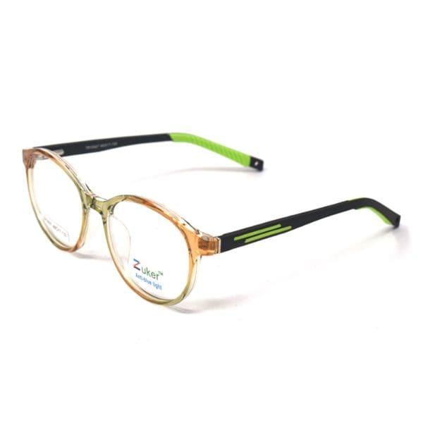Round Shine Brown Green Frame – Kids tr 10527