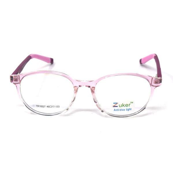 Round Clear Pink White Frame – Kids tr 10527