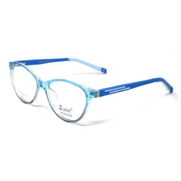Cat Eye Shine Blue Gun Frame – Kids tr 10528