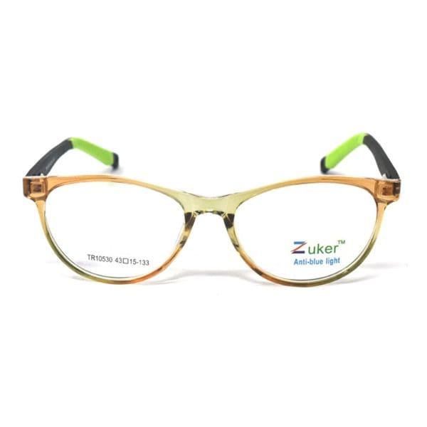 Cat Eye Shine Brown Green Frame – Kids tr 10530