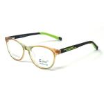 Cat Eye Shine Brown Green Frame – Kids tr 10530
