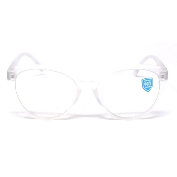 Cat-Eye Matt White Frame – TR 232426