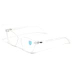 Cat-Eye Clear White Frame – TR 232429