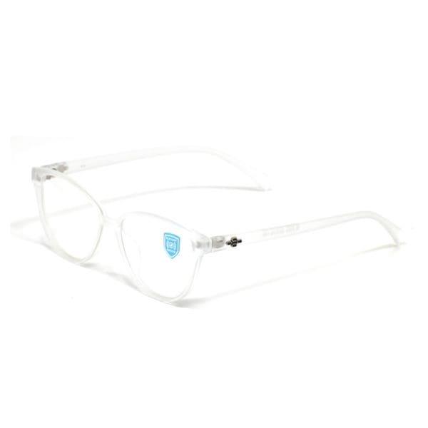Cat-Eye Clear White Frame – TR 232429