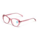 Cat-Eye Clear Pink Frame – TR 232430