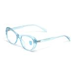 Cat-Eye Clear Sky Blue Frame – TR 232430