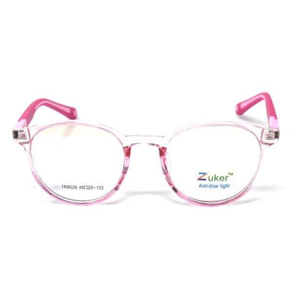 Round Clear Pink Frame – Kids tr 8526
