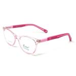 Cat Eye Clear Pink Frame – Kids tr 8530