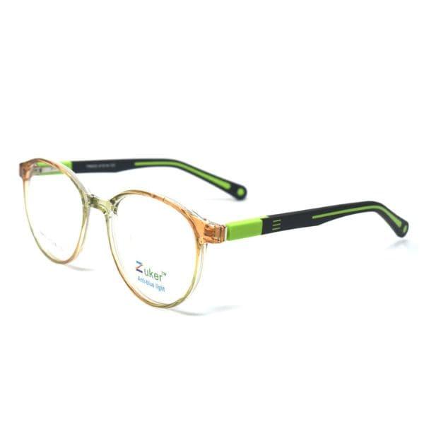 Round Shine Brown Green Frame – Kids tr 8532