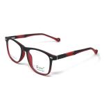 Wayfarer Matt Black Red Frame – Kids tr 9521