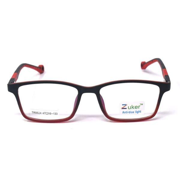 Rectangular Shine Black Red Frame – Kids tr 9524