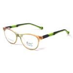 Cat Eye Shine Brown Green Frame – Kids tr 9530