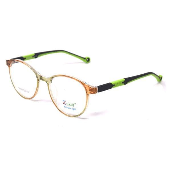 Round Shine Brown Green Frame – Kids tr 9532