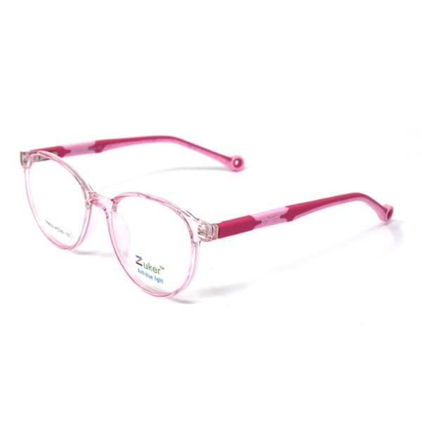 Round Clear Pink Frame – Kids tr 9532