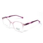 Round Clear White Pink Frame – Kids tr 9532